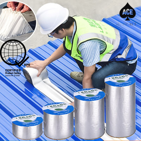 HomeAce Butyl Waterproof Tape - Ultimate Roof Sealant and Crack Repair