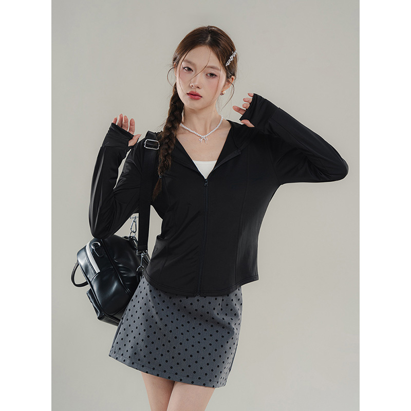 Motovita UV-Resistant Breathable Outdoor Sport Long-Sleeved Sunscreen Lightweight Jacket Ice Silk Sunscreen Clothing - Image 3