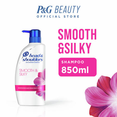 Head & Shoulders Smooth & Silky Anti-Dandruff Shampoo 850ml