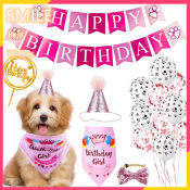 Pet Meow Cat Birthday Party Decoration Kit - LETS PAWTY