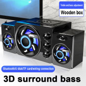 WEITECH D‑209 Multimedia Wired Subwoofer Speaker with Heavy Bass