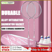 "Light and Durable Badminton Racket Set for Fitness Sports"