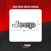 Jeep Silver Metal Emblem