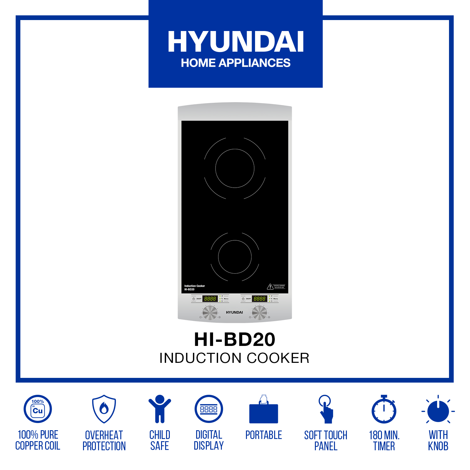 Hyundai Induction Cooker HI-BD20