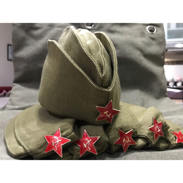Soviet World War 2 Pilotka Hat Cap 