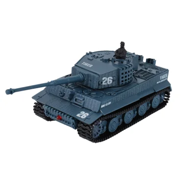 1:72 Mini RC Tank Germany Tiger Battle High Simulated Remote Radio Control Panzer Armored Vehicle Children Electronic Toys (1)