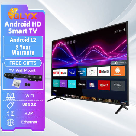 QLYX 32" Smart TV with Full HD and WiFi