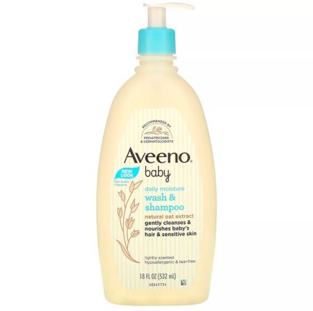 AVEENO BABY WASH AND SHAMPOO 532ml