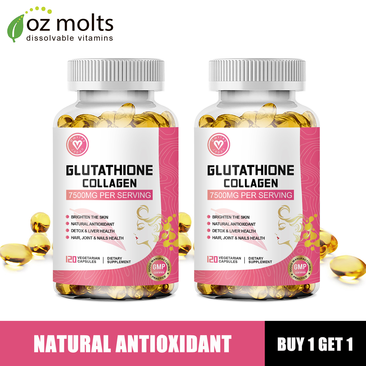 Ph338 Glutathione 60 Tablets No Box - Mejie Japan For Immune Support |  Lazada Philippines