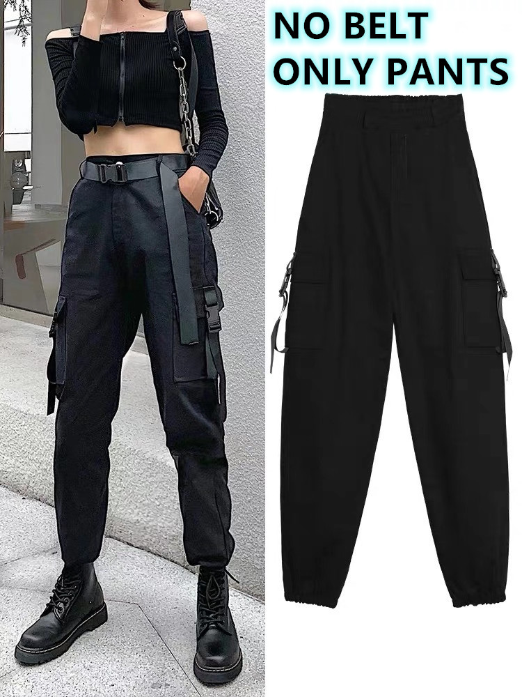 Buy Vero Moda Solid Cargo Pants with Button Closure Online for Girls |  Centrepoint KSA