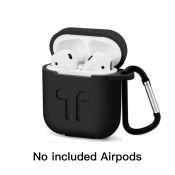 Enzo Silicone AirPods Case with Hook - Shockproof Protector