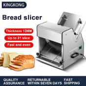 Kingkong Automatic Stainless Steel Bread Slicer - 12MM Cut