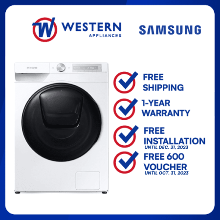 Samsung WD85T654DBH 8.5kg/6.0kg Digital Inverter Front Load Combo Washing Machine