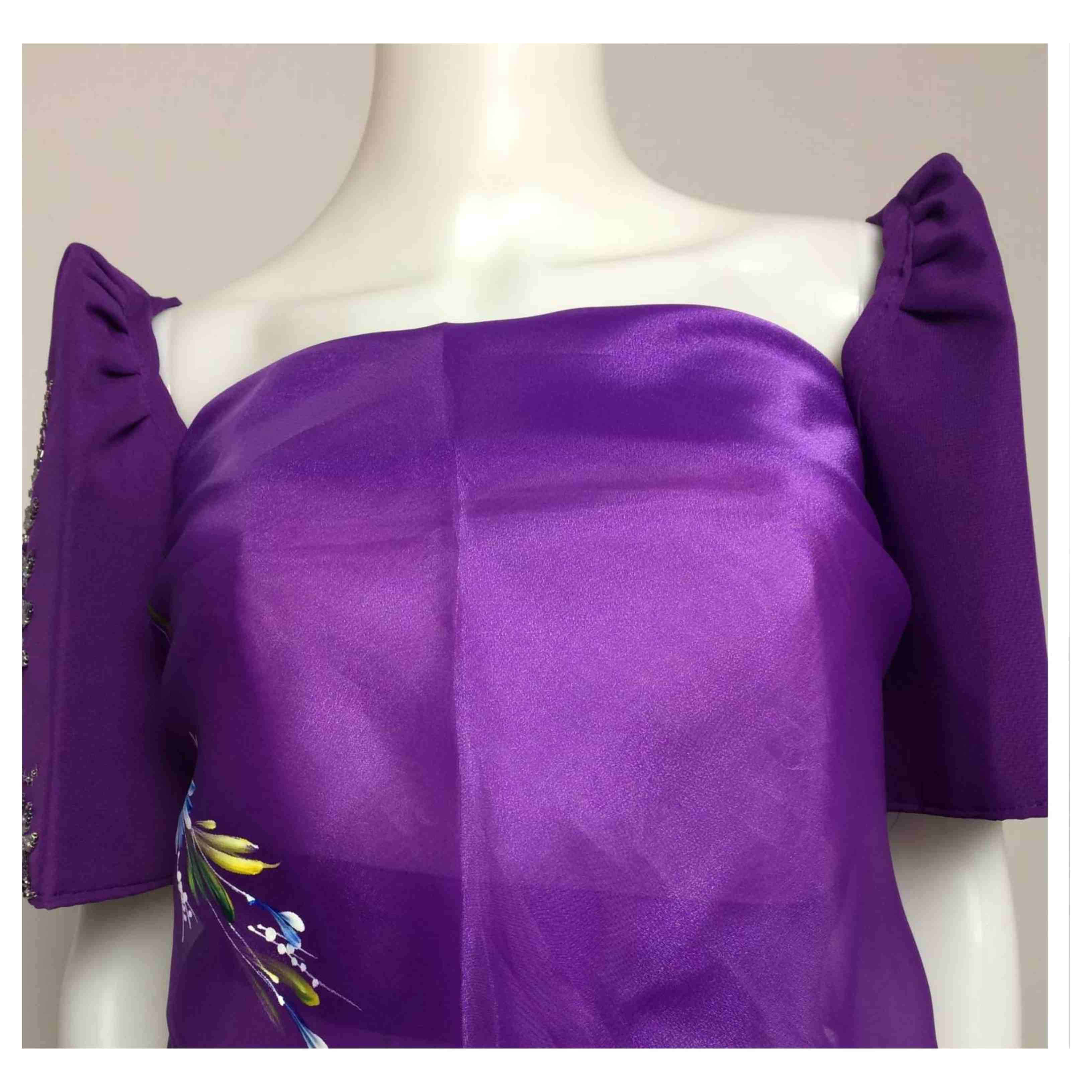 Modern Filipiniana Butterfly Sleeves (DIY Detachable