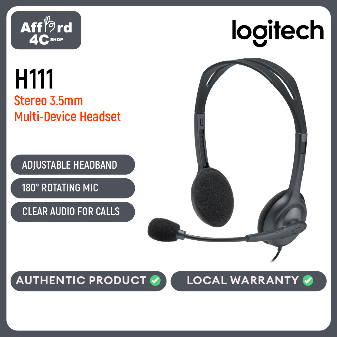 Get Logitech H11 Headset at the Best Prices Online Lazada