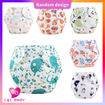 C&C New Design Washable Diaper Adjustable Cloth Diaper Baby Shorts Newborn Diaper Training Shorts (2)