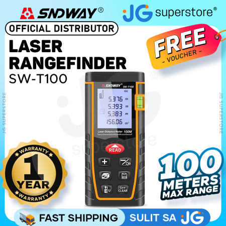 Sndway SW-T100 Laser Distance Meter - 100M Rangefinder Tool