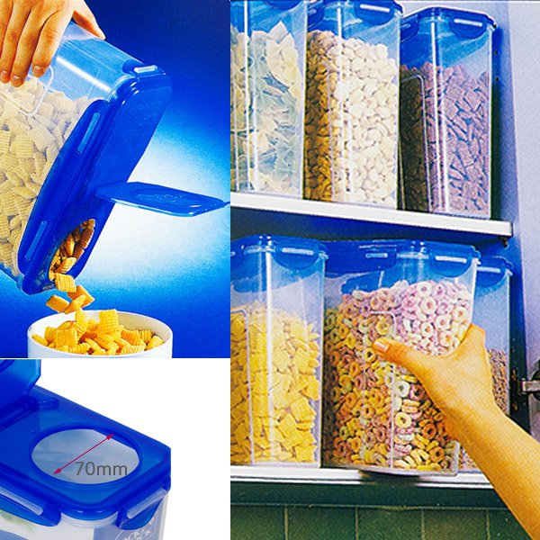 Lock & Lock Lock & Lock HPL951 16.5-Cup Easy Essentials Pantry