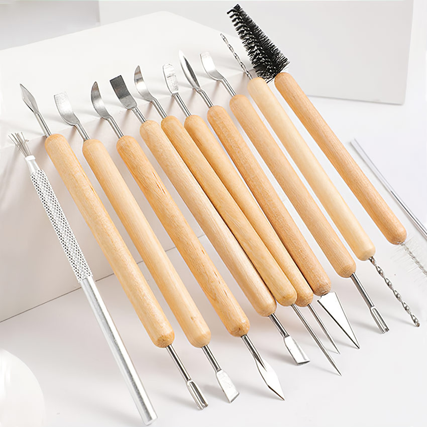 Clay Tools Set Sculpting Kit Sculpt Smoothing Wax Carving Pottery