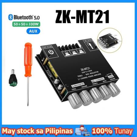 ZK-MT21 Bluetooth Subwoofer Amplifier Board with 2.1 Channel