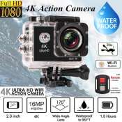 Ultra HD Sports Action Camera with Remote Control and Wifi