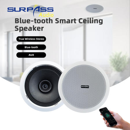 Smart Home Audio Ceiling Speakers with Bluetooth - 2PCS