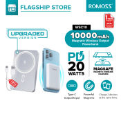 Romoss 10000mAh/5000mAh Power Bank with Wireless Charging