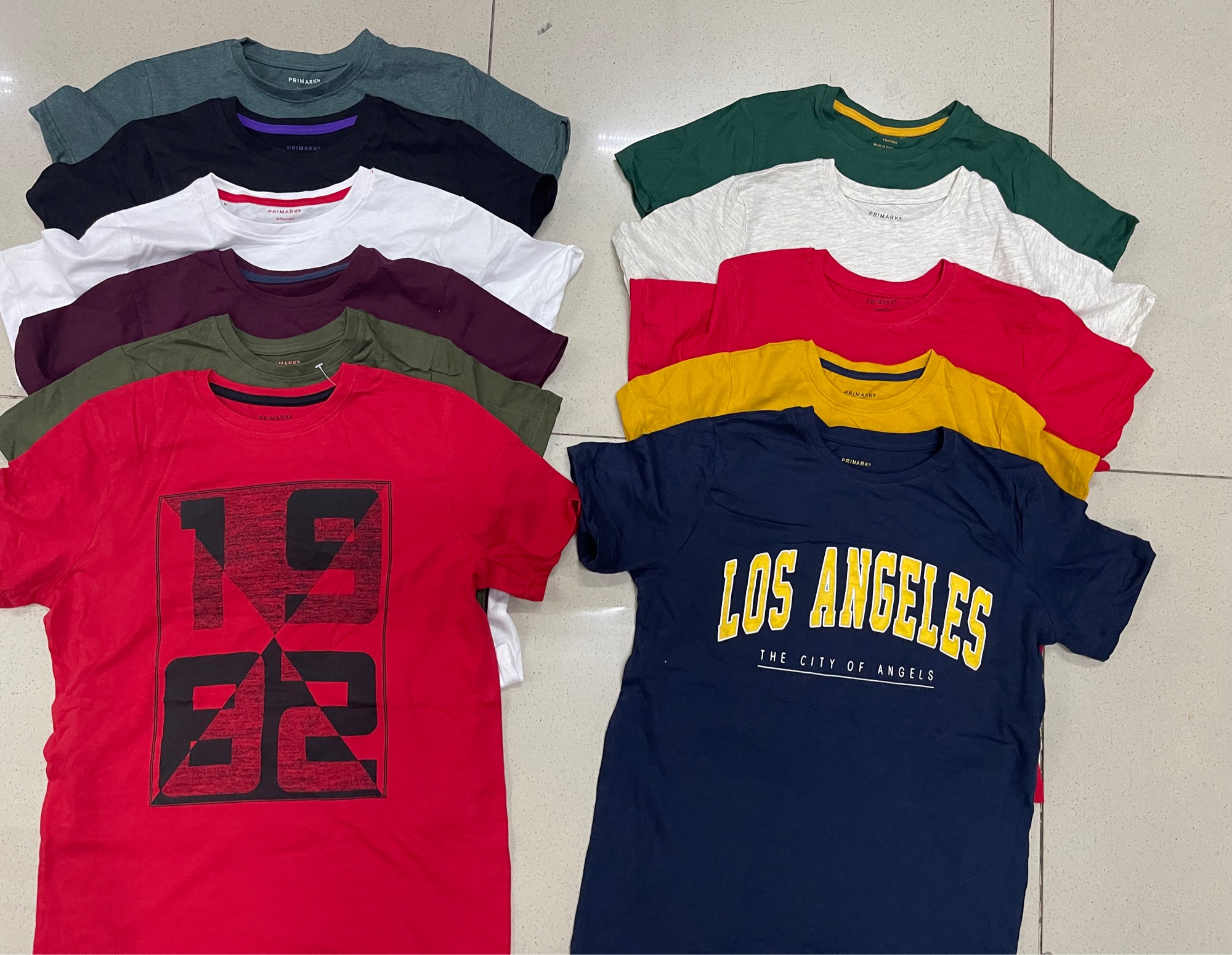 Primark, Shirts, Blue Los Angeles T Shirt