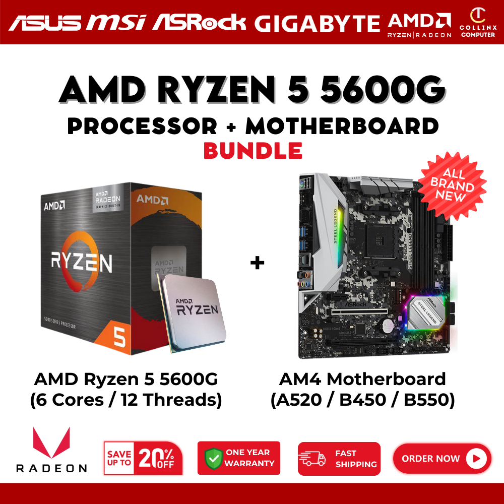 AMD Ryzen 5 3600 & B450M STEEL LEGEND Amd Ryzen Steel B450m Ryzen5