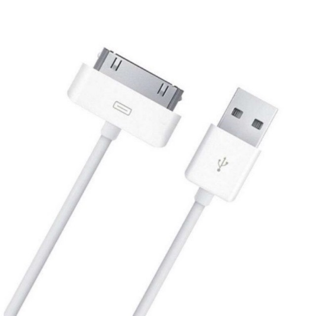 Enercell 30-Pin to USB Retractable Sync Cable Apple iPad 2 3 Iphone 3G 3GS 4 4S 