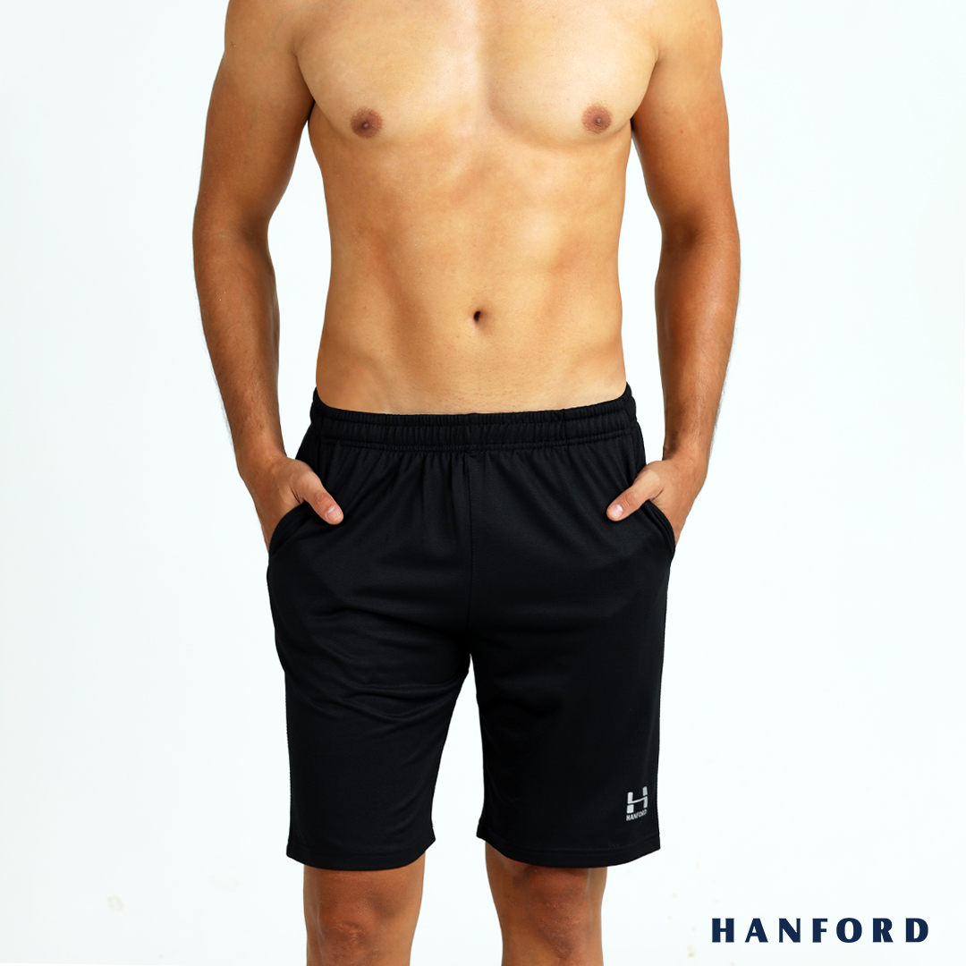 Hanford Athletic Men Fitness Training Mesh Quick Dry Drawstring