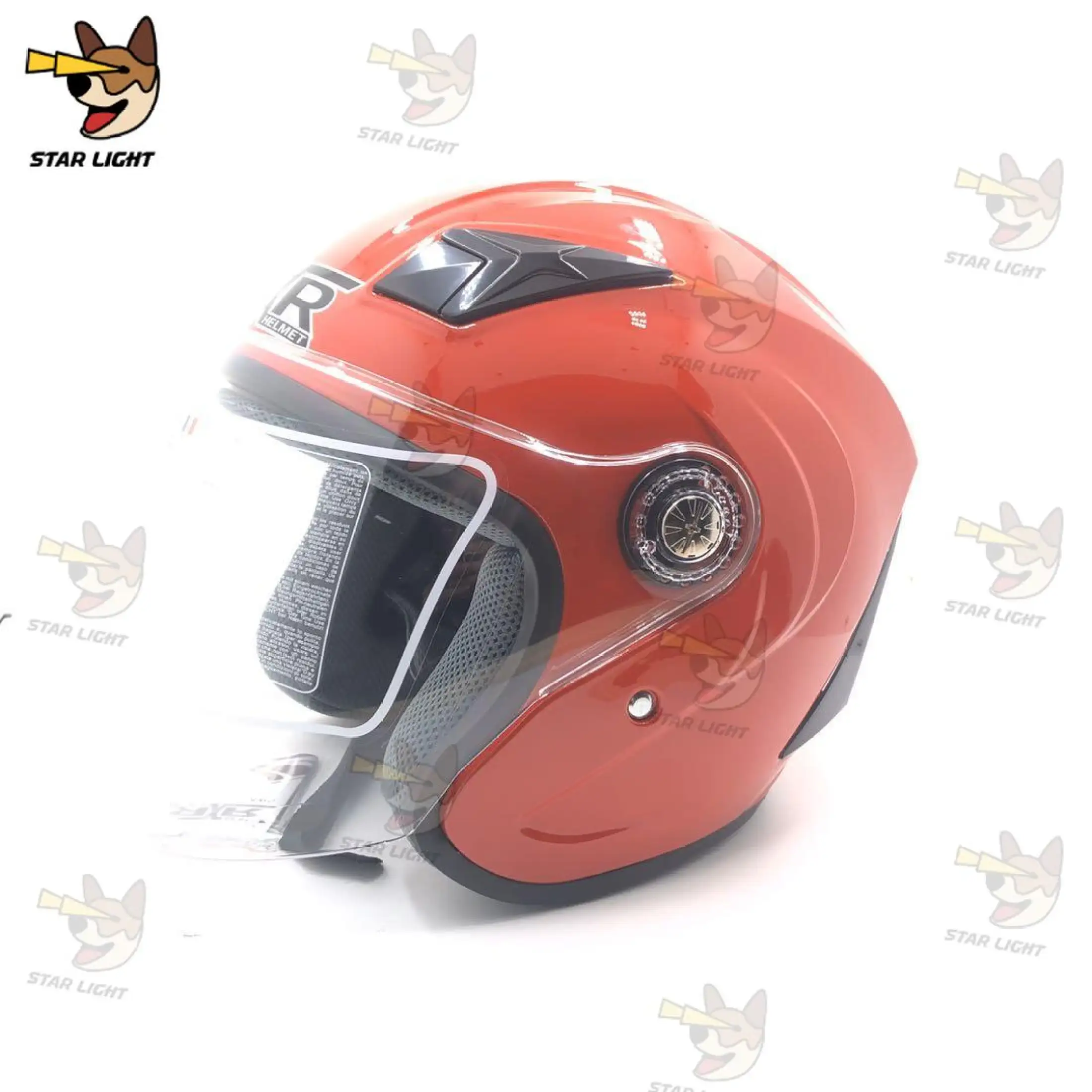 Half Face Helmet Motorcycle Rxr Hnj Starlight Lazada Ph