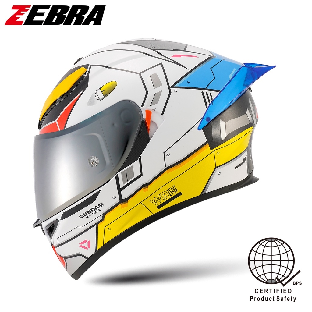 Gundam store bike helmet