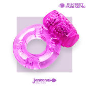 Janeena Penis Ring Vibrator Thick Vibrating Sex Toys For Men