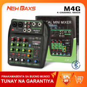 M4G 4-Channel Bluetooth Mixer with Phantom Power Supply