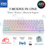 RK ROYAL KLUDGE RK61 Wireless Mechanical Gaming Keyboard