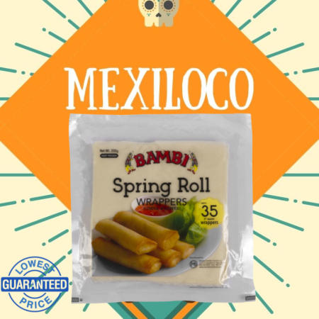 Mexilocoph Bambi Spring Roll Wrapper Small 6"x6" 35 pcs