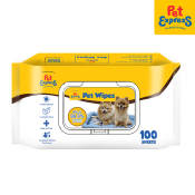 Pet Express Pet Wipes for Dogs and Cats 100s