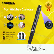 V380 Mini Spy Camera Pen with HD Recording and Motion Detection