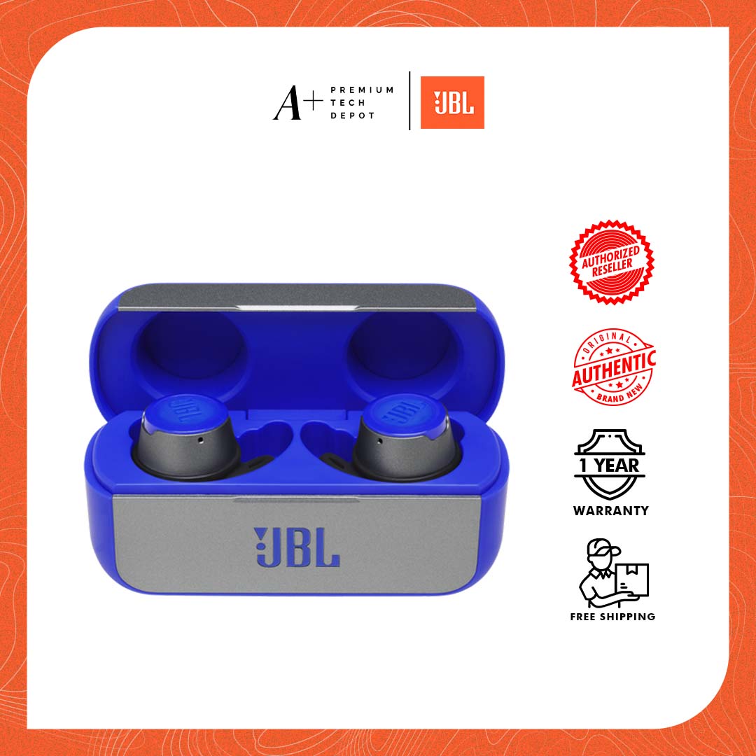JBL Reflect Flow Waterproof True Wireless Sport Earbuds - Blue