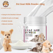 Goat Milk Probiotic Powder for Balanced Pet Nutrition