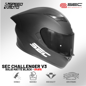 SEC Challenger V3 Full Face Dual Visor Helmet by Speedmoto