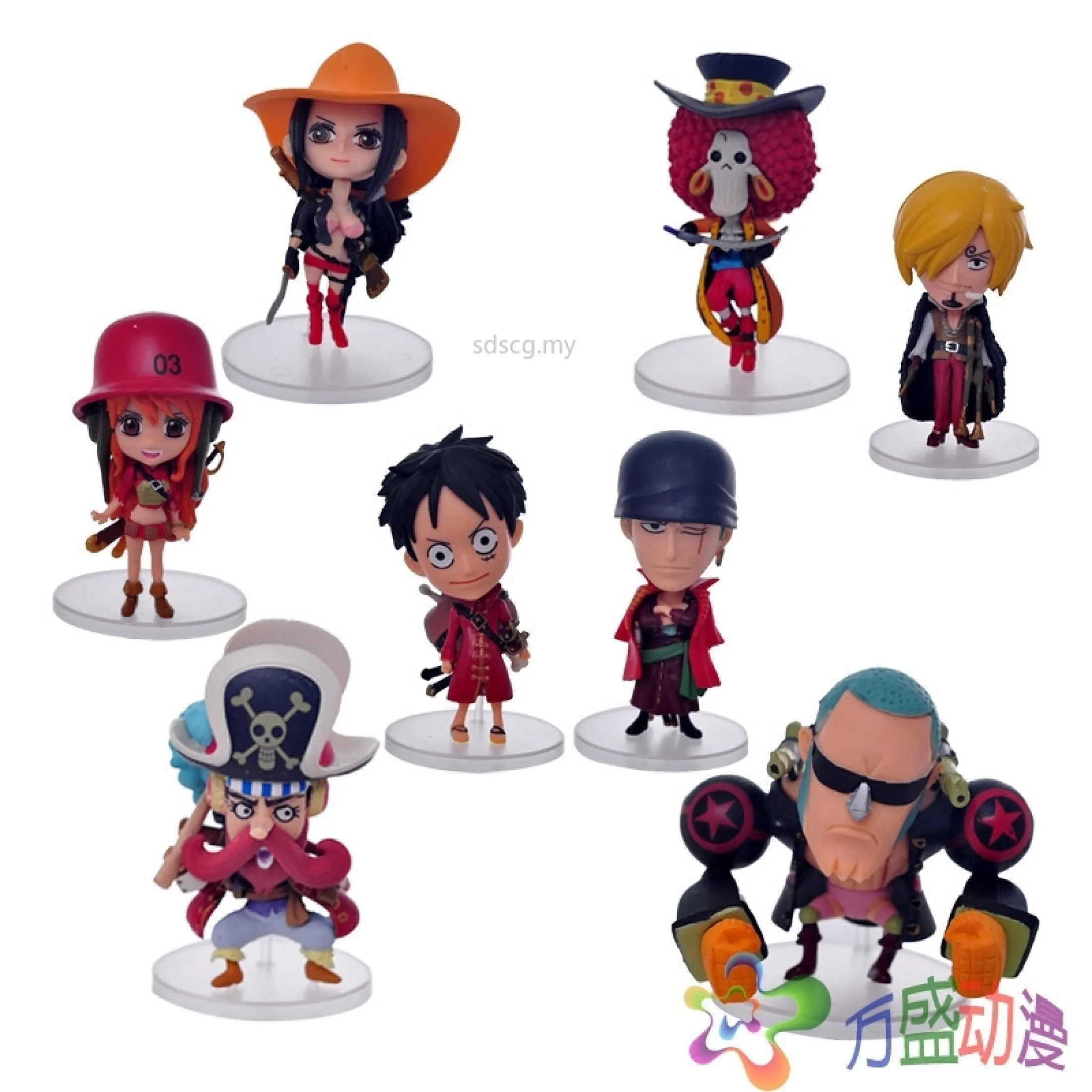 One Piece Onepiece Pirates Hand Made 67 Generations 8 Red Dress Q Version Color Boxed Lazada Ph