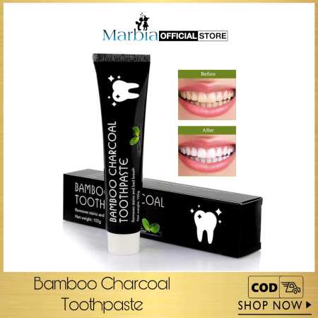 Activated Carbon Bamboo Charcoal Toothpaste - Whitening & Fresh Breath