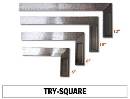 Metal Try Square / Positioning Ruler / Squala