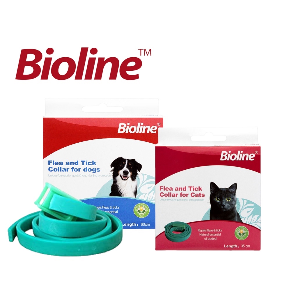 Bioline flea shop and tick collar