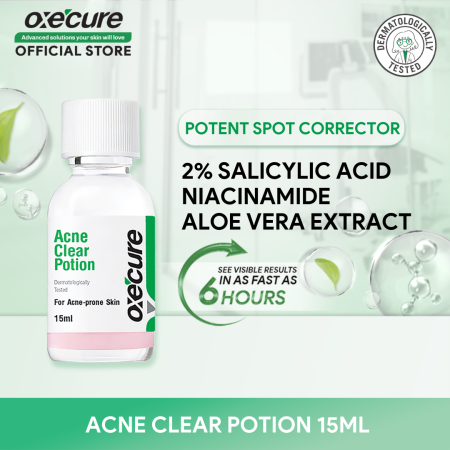 OXECURE 2% Salicylic Acid Acne Clear Potion 15ml