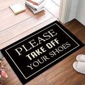 Funny Quotes Entrance Door Mat by Decor Doormat Co