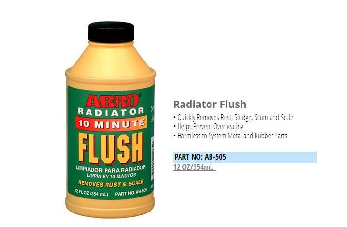 Radiator Flush - ABRO