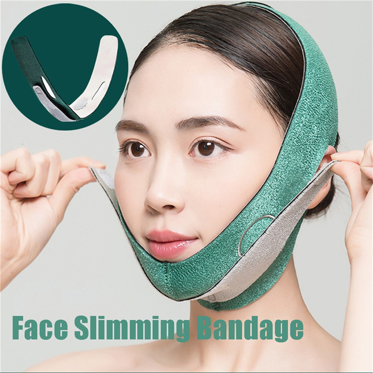 Face Lift Bandage Face Slimming Mask, Natural V Face Cheek Chin